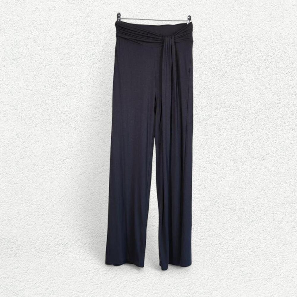 Meshki Ramona Modal Straight Leg Pant in Black